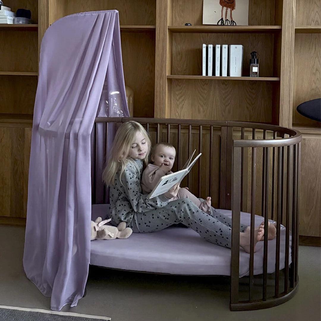  Stokke Sleepi Bed Fitted Sheet - Lavender Osc、mySite、merchandisen