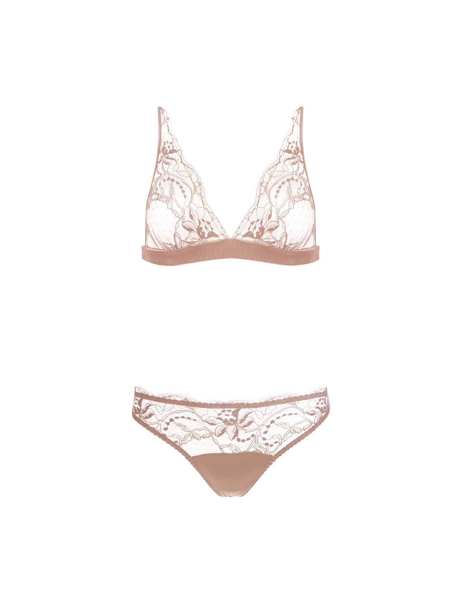  Signature Blush Lace Boudoir Bra & Ouvert Brief、mySite、justintrudeaud