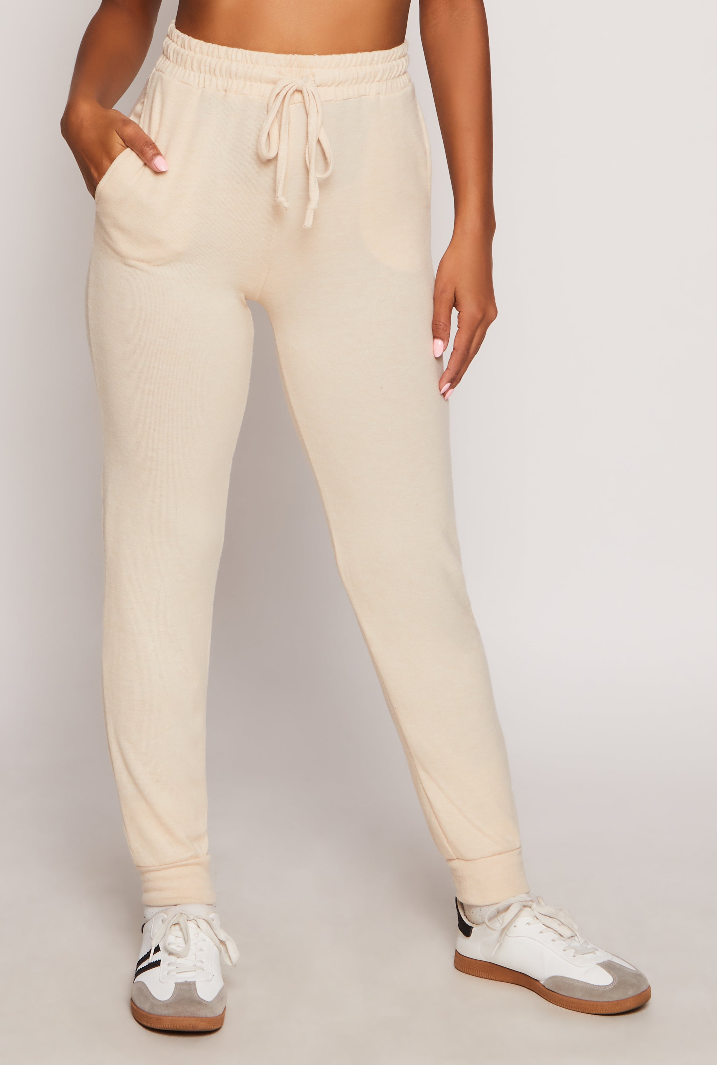 Daisy Brushed Knit Joggers、mySite、camillekostekn