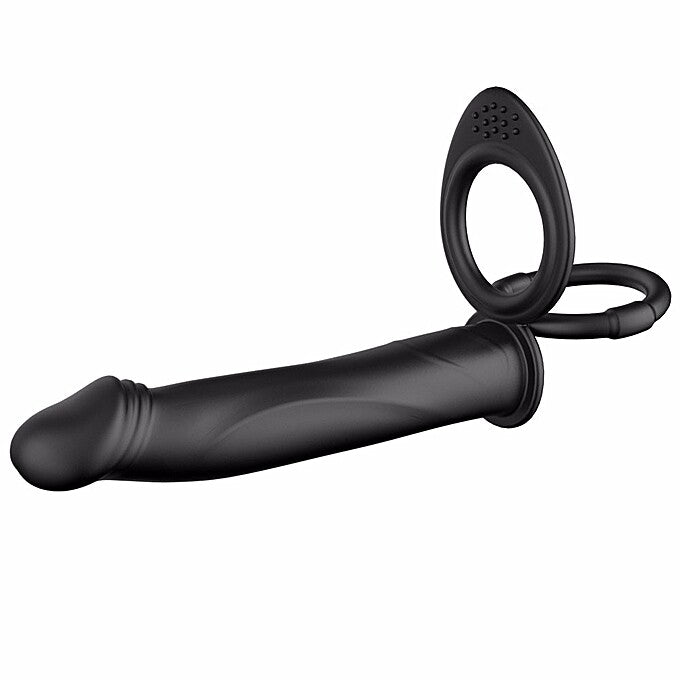 Double Up | Vibrating | Penetration Strap On Cock Ring | USB、mySite、bottomscart