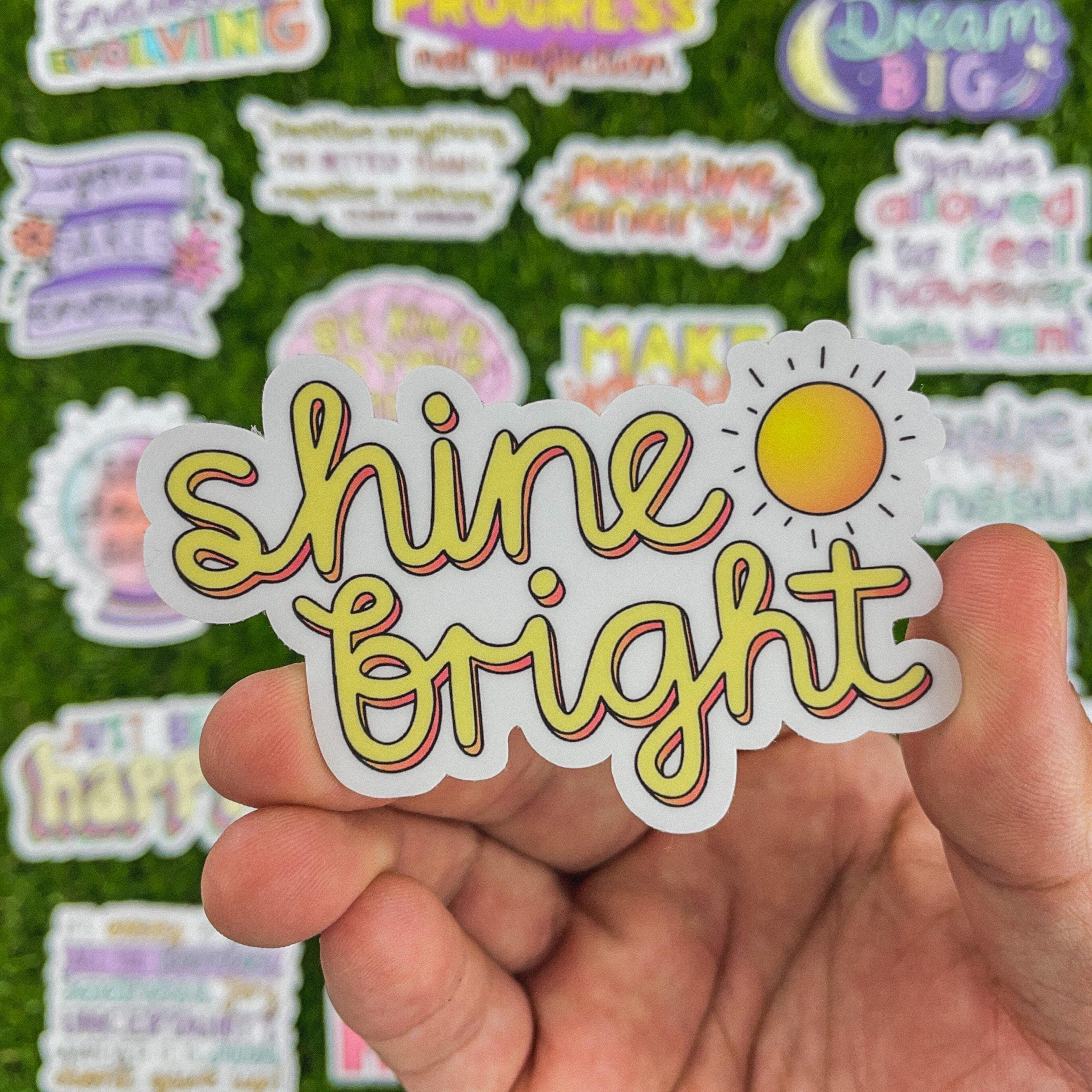  Shine Bright Sunshine Sticker、mySite、elrpsem3k