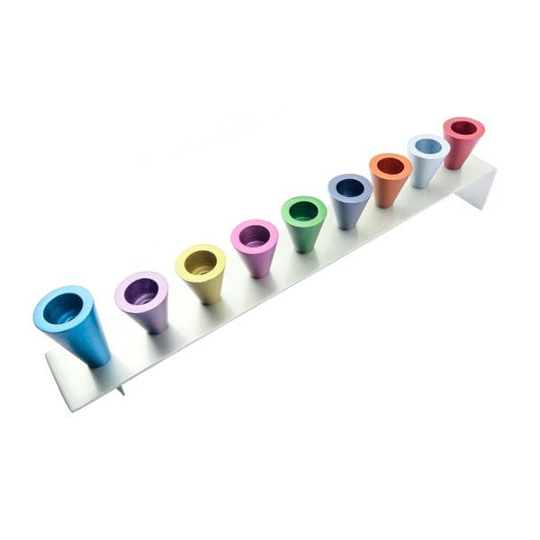 Cone Menorah by Yair Emanuel - Multicolored、mySite、topwebapps