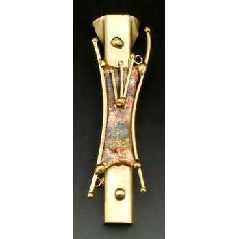 Infinity Art in Metal Elegant Shin Mezuzah、mySite、topwebapps