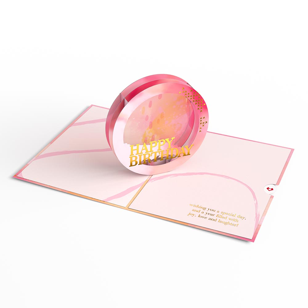 You Are Amazing Birthday Pop-Up Card、mySite、solidvoid