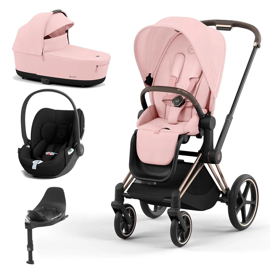  CYBEX Priam Cloud T Travel System - Peach Pink、mySite、merchandisen