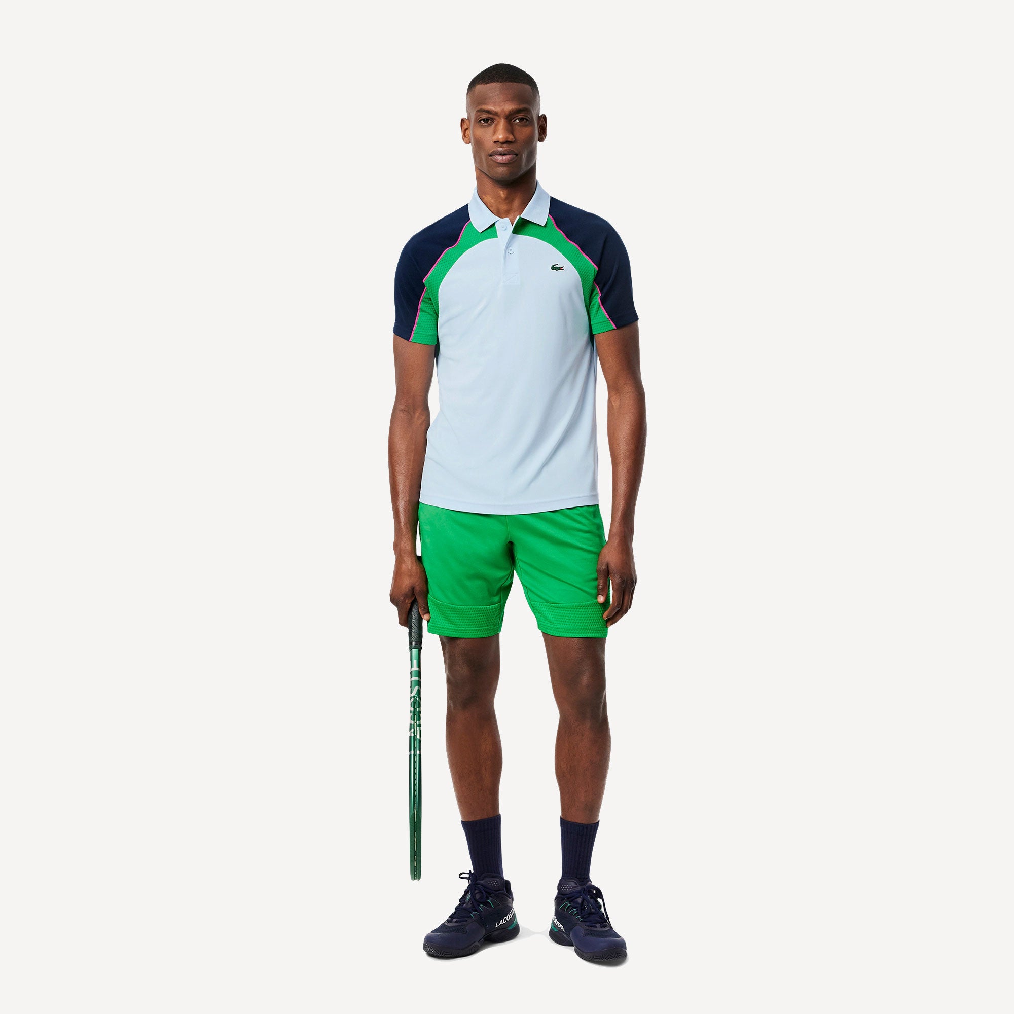 Lacoste Players Men's Ultra Dry Pique Tennis Polo
