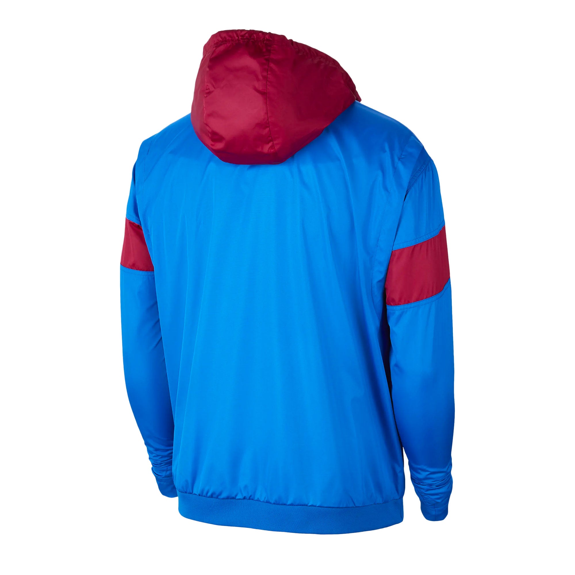 Nike Men's FC Barcelona 2021/22 Anorak Jacket Blue/Red、mySite、noshort