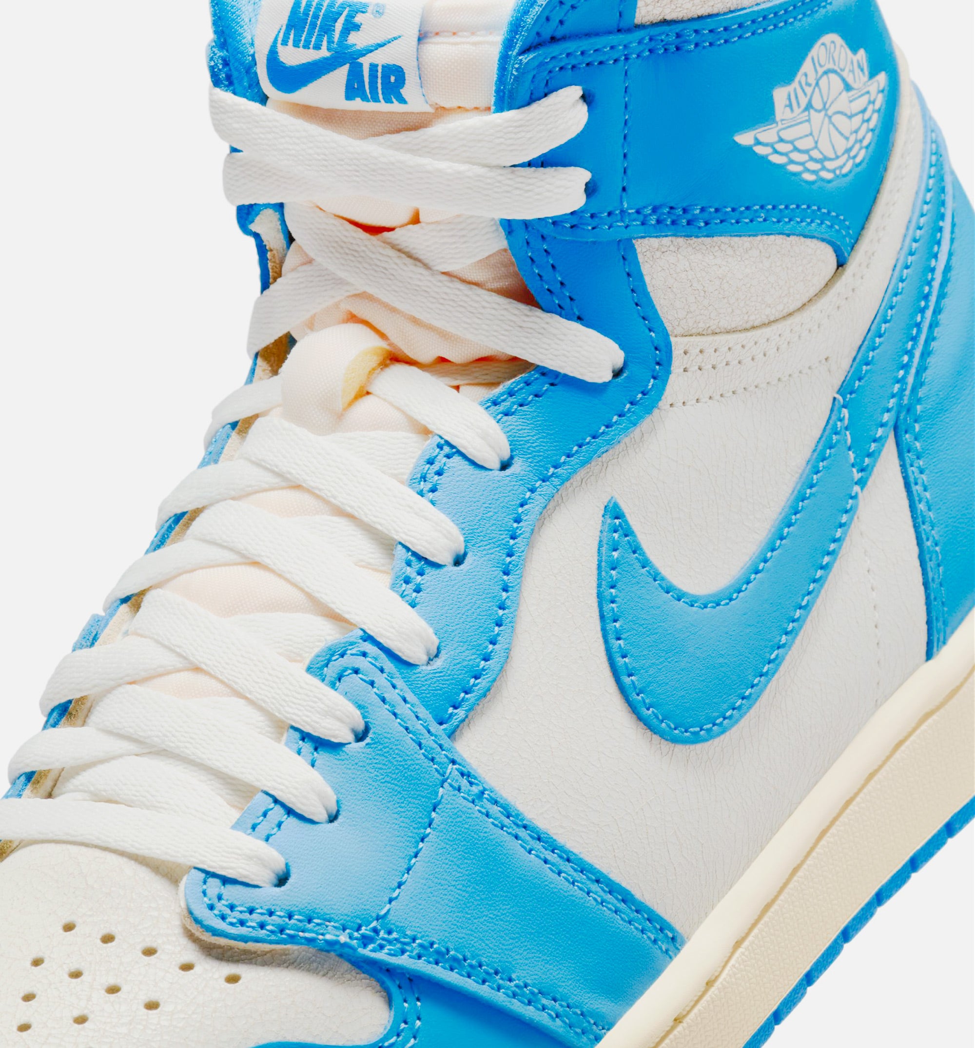 Air Jordan 1 Retro High OG UNC Reimagined Mens Lifestyle Shoe - Dark Powder Blue/Sail Free Shipping、mySite、dreamappss