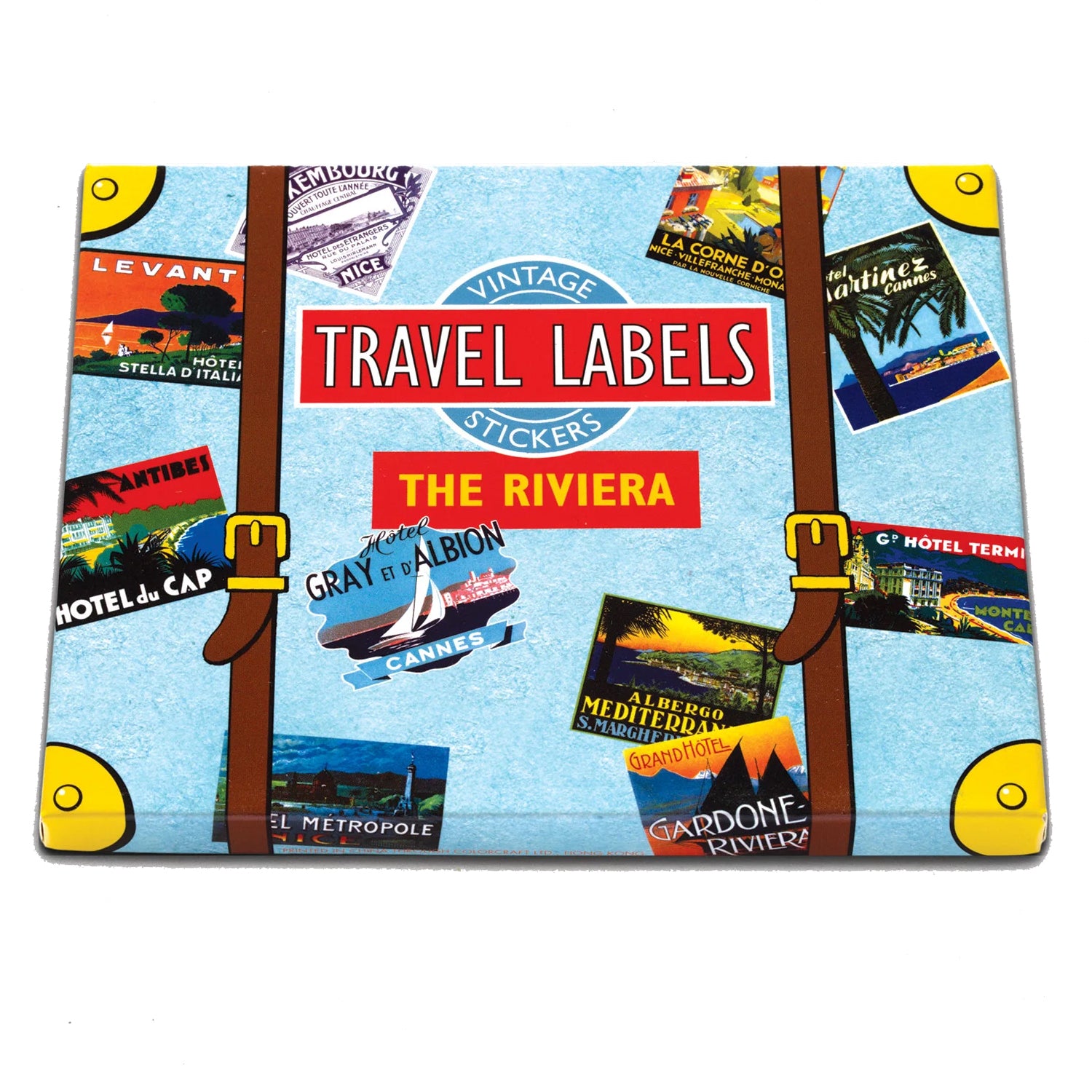  The Riviera Vintage Luggage Label Stickers、mySite、ghnorth
