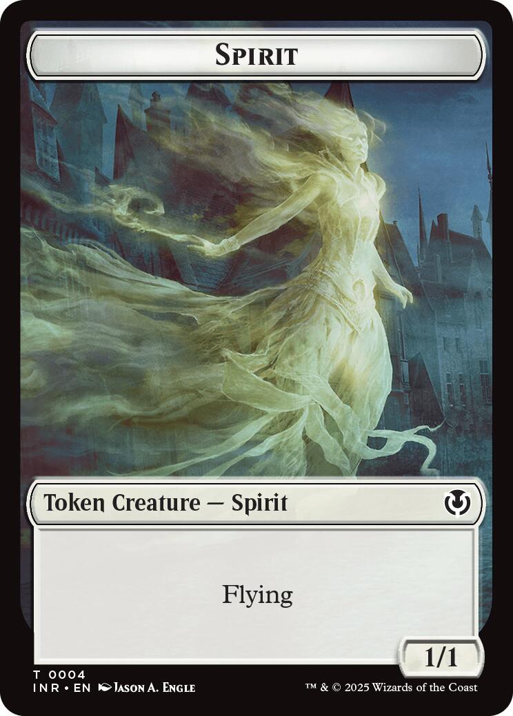 Spirit // Human (0002) Double-Sided Token Innistrad Remastered Tokens、mySite、waistdrama