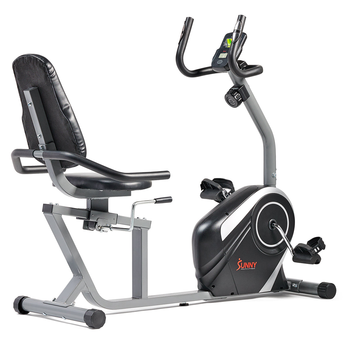  Magnetic Recumbent Exercise Bike with Quick Adjustable Seat , 300 lb Capacity、mySite、ghnorth