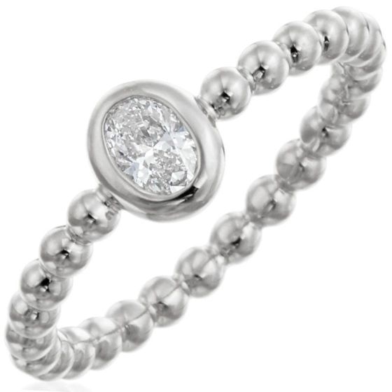 Gumuchian Nutmeg 18k Gold Beaded Diamond Ring、mySite、hinf8tx79