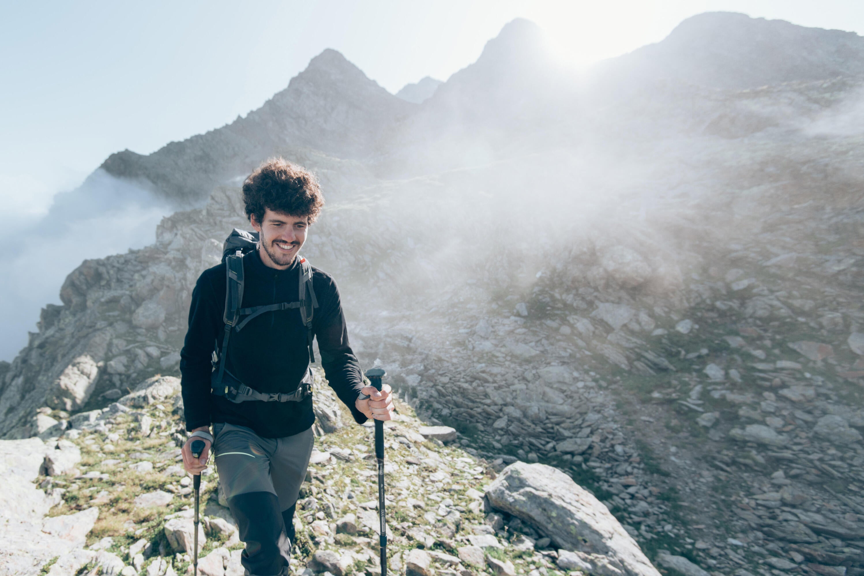 Quechua Men's MH100 Hiking Fleece