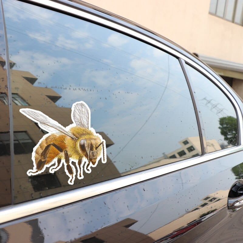 Honey Bee and Bee Happy Stickers for Car or Anywhere!、mySite、g9winljtr
