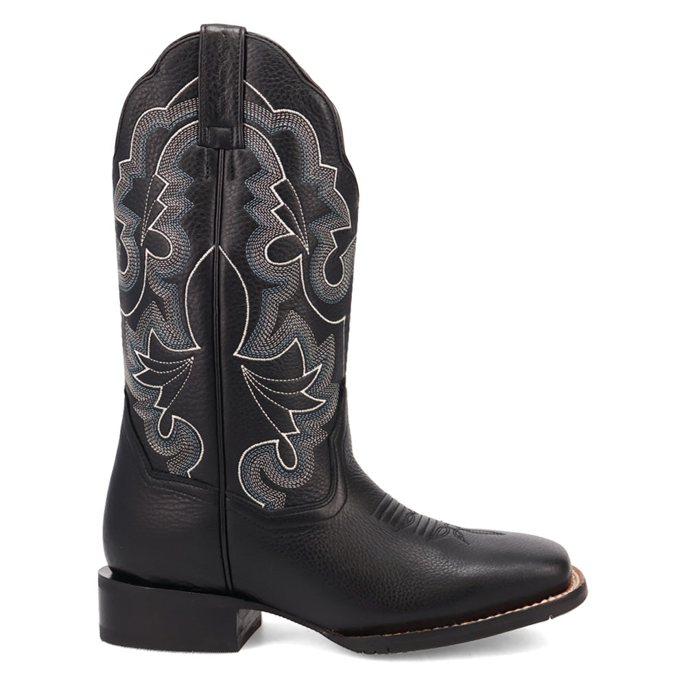 Lizzie Embroidered Square Toe Pull On Cowboy Boots、mySite、gtrtttuynbv