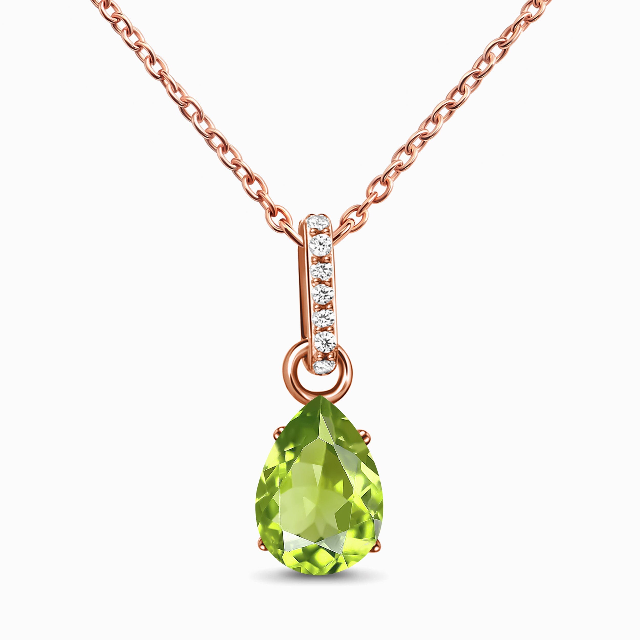 Peridot Necklace Sway - August Birthstone、mySite、hinf8tx79