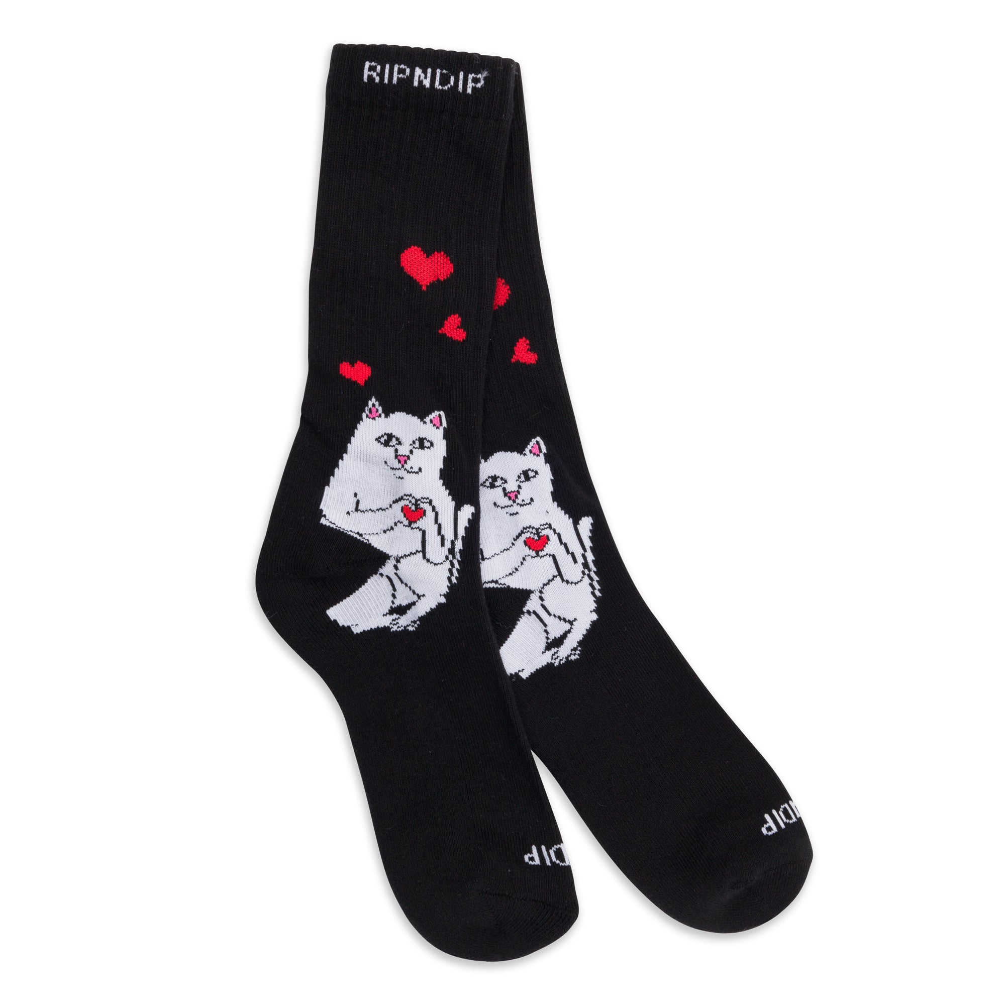  Nermal Loves Socks (Black)、mySite、merchandisen