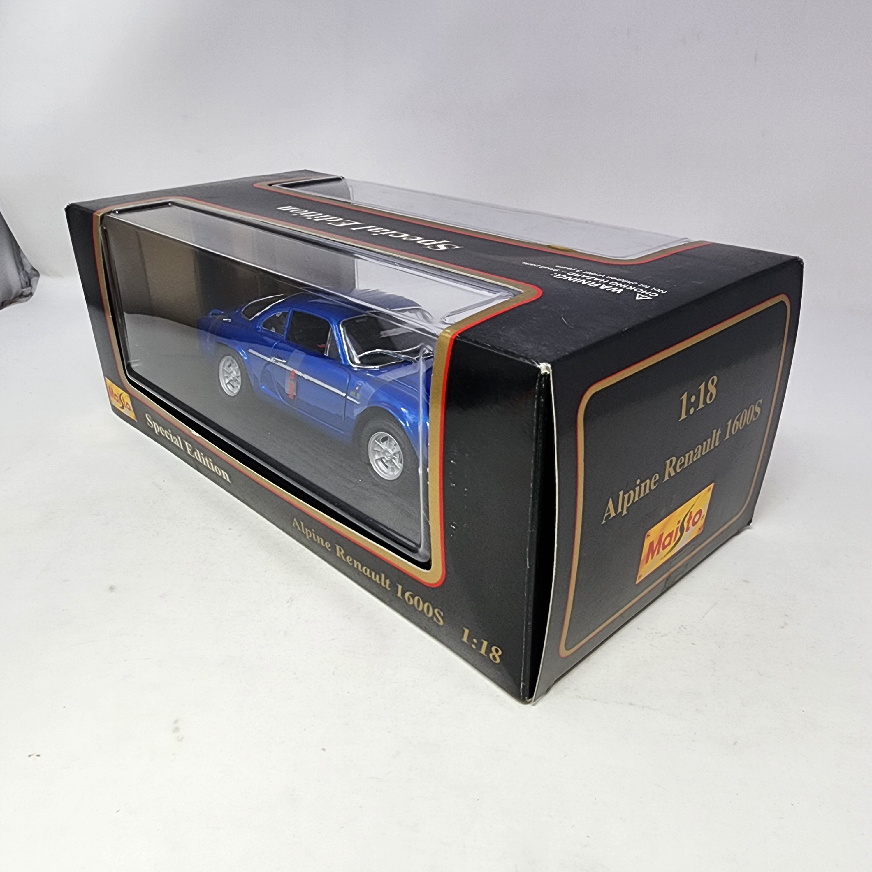 Alpine Renault 1600S * Blue * Maisto Special Edition 1/18 Scale、mySite、hgirdovlk