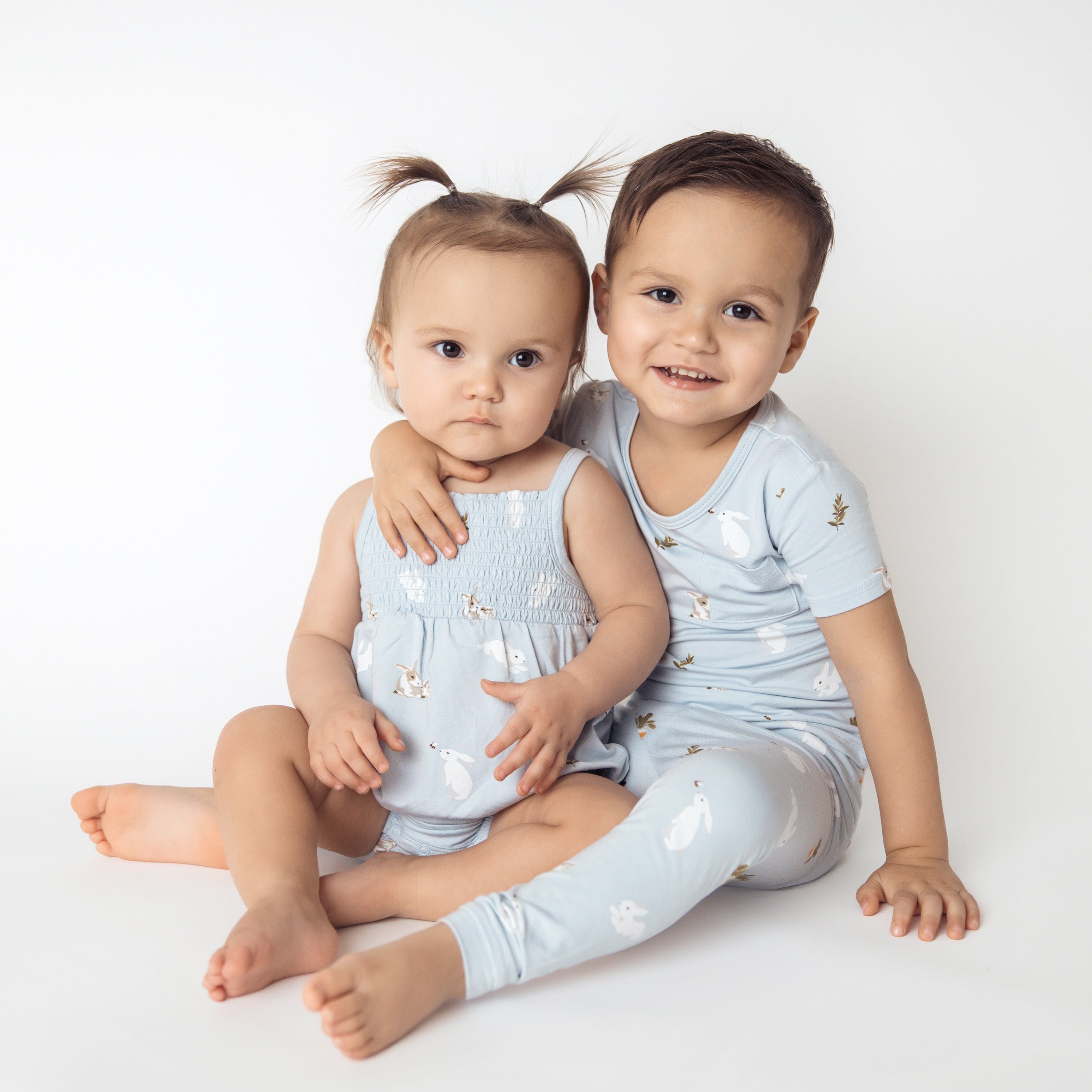  Smocked Bubble Romper in Ice Rabbit、mySite、layawaytickets