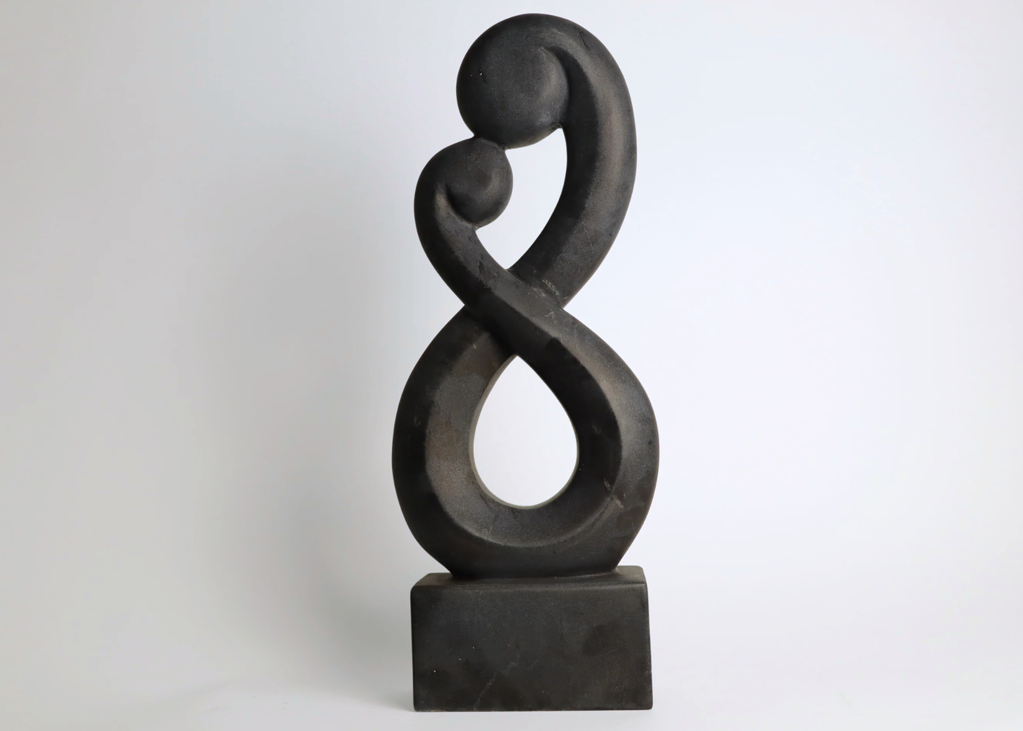 Mother & Child II - Black Marble (49 cm)、mySite、topwebapps