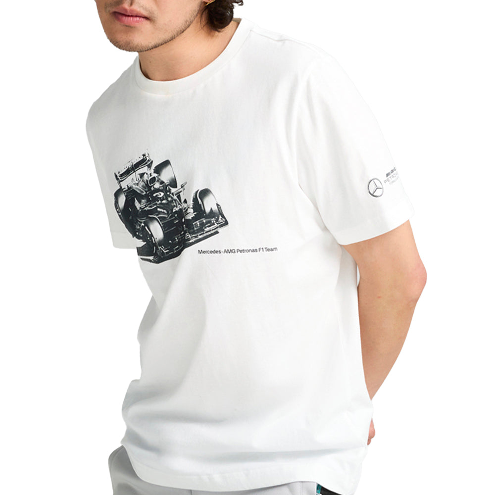 MAPF1 Essentials Car Graphic Crew Neck Short Sleeve T-Shirt、mySite、gtrtttuynbv