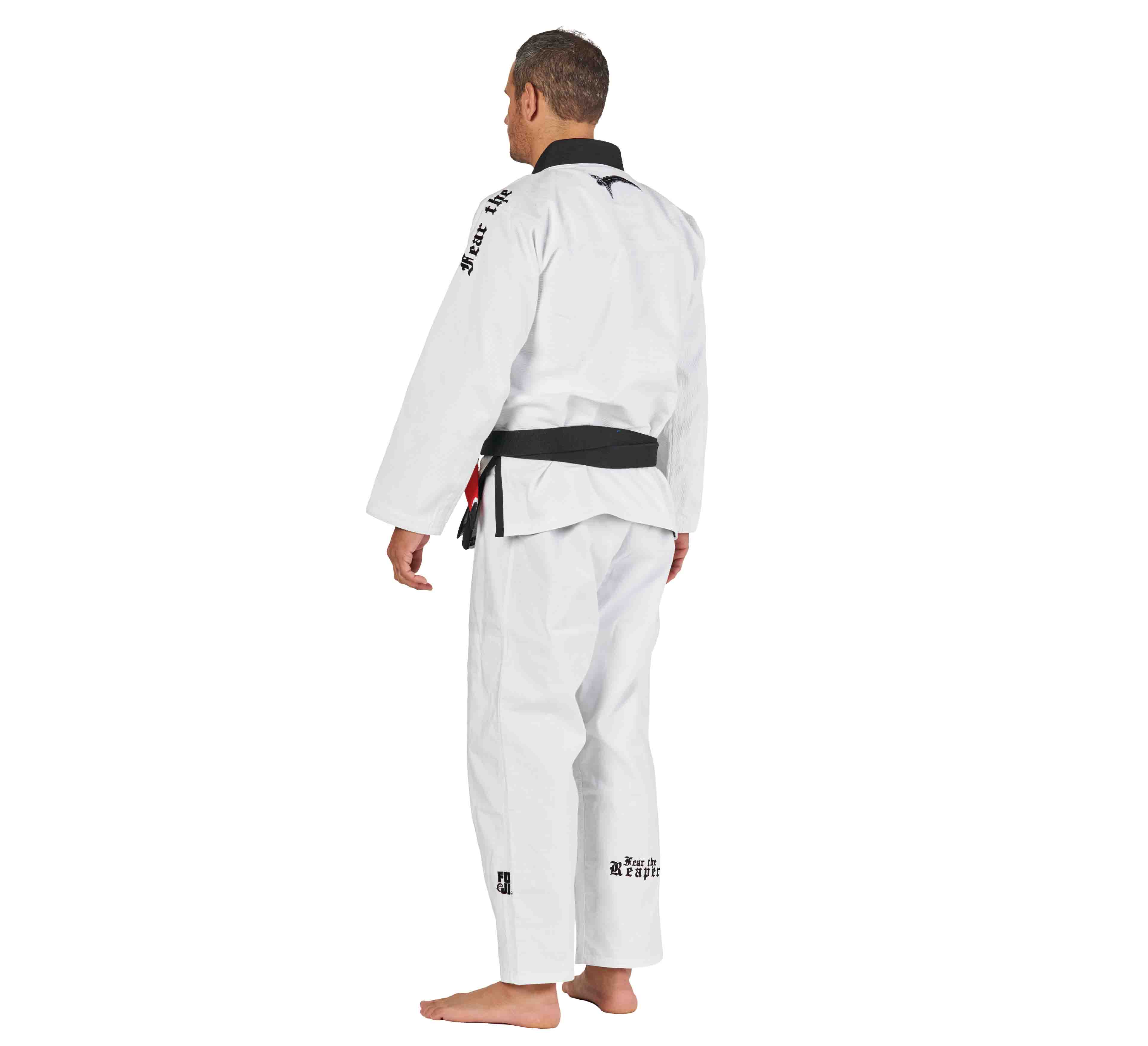 Sekai 2.0 BJJ Gi Fear The Reaper Edition White、mySite、gigharbornorthrealestate