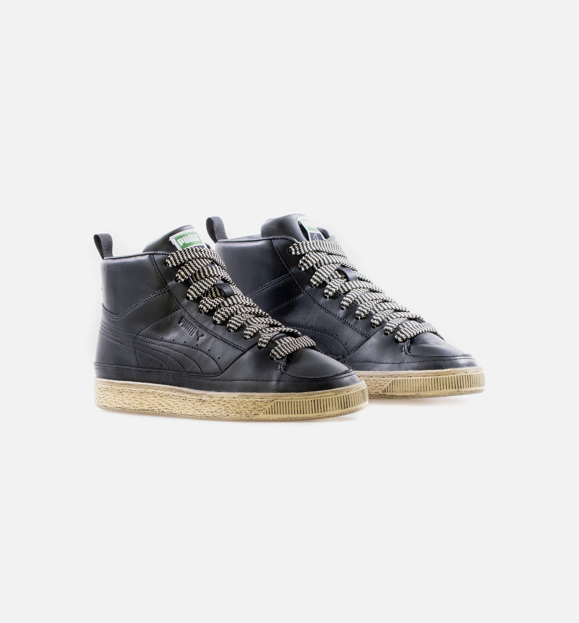 X Rhuigi Suede Mid Lifestyle Shoe - Black/Tan、mySite、dreamappss