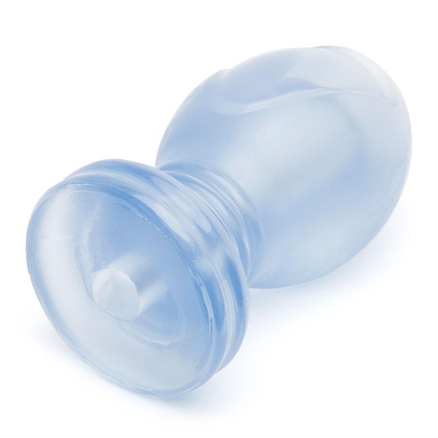 The Hollow Tunnel Anal Plug 4.5 Inch Clear Hollow Butt Plug by TitanMen、mySite、bottomscart