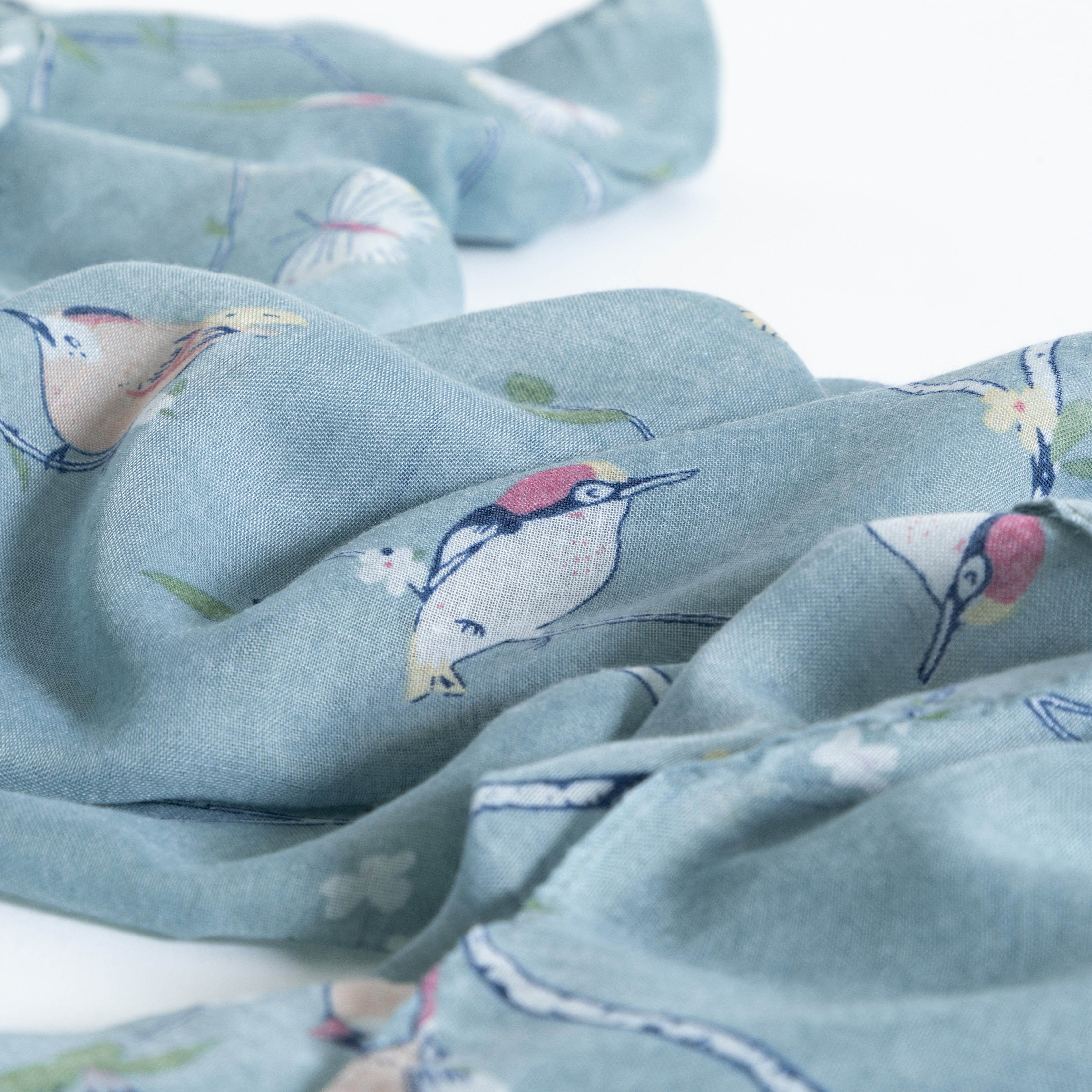 Lovely Birds & Butterflies Scarf、mySite、camillekostekn