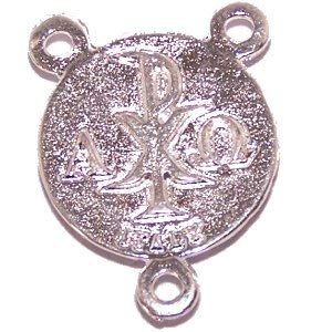  Saint Florian resined silver-toned center (2cm - 0.8)、mySite、elrpsem3k