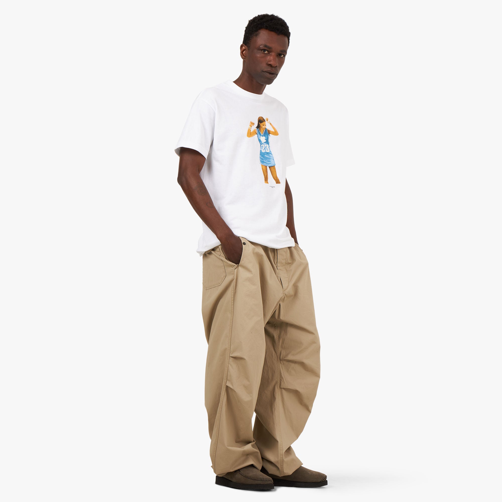  Full Court Press Mya T-shirt / White、mySite、merchandisen