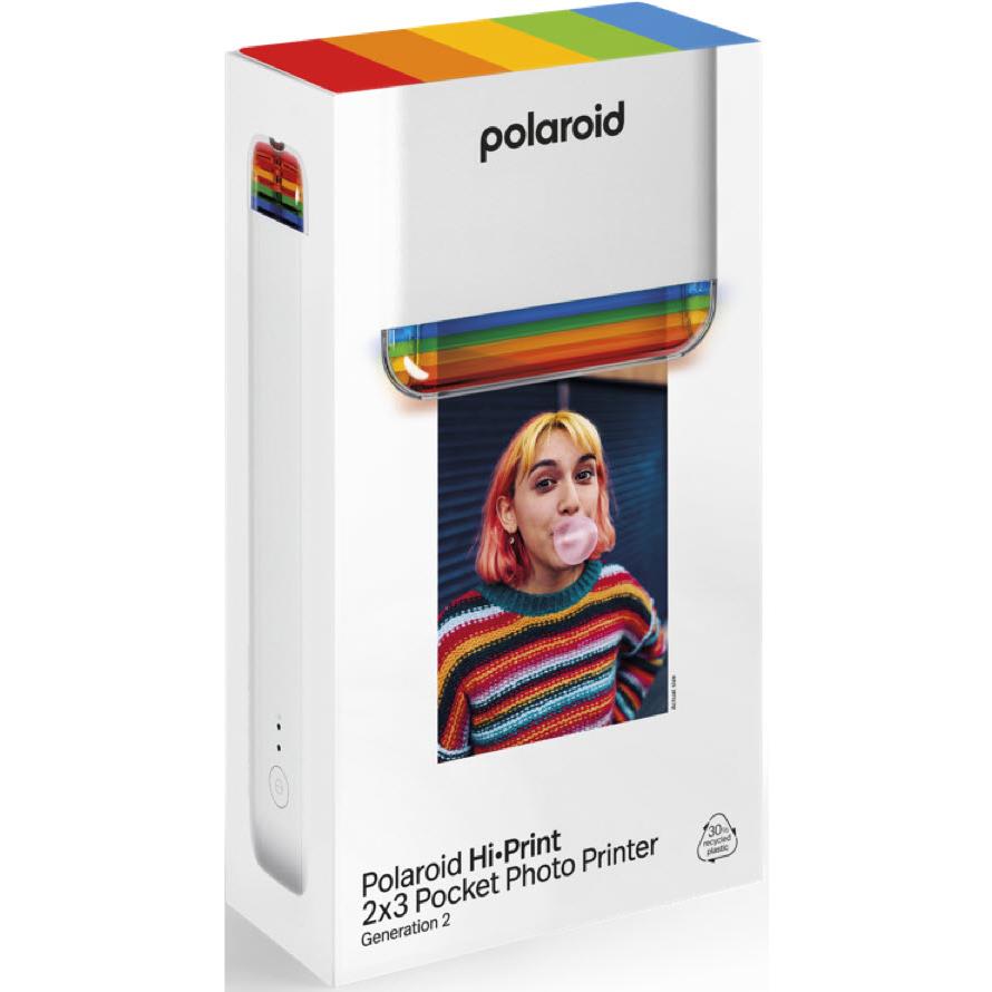 Polaroid HiPrint Gen 2 2x3 Pocket Photo Printer (White)、mySite、camillekostekn