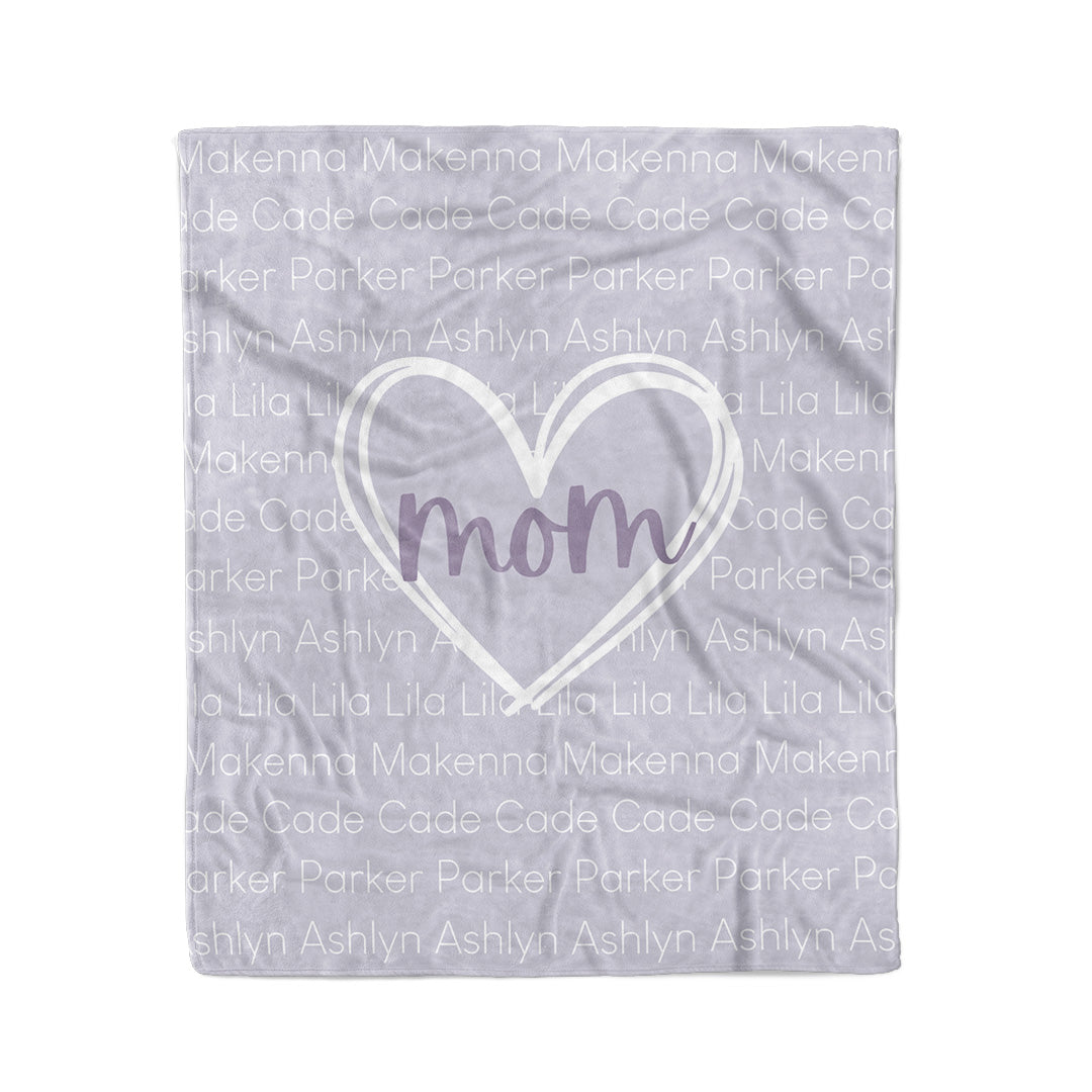 Personalized Blanket | Mom's Heart、mySite、layawaytickets