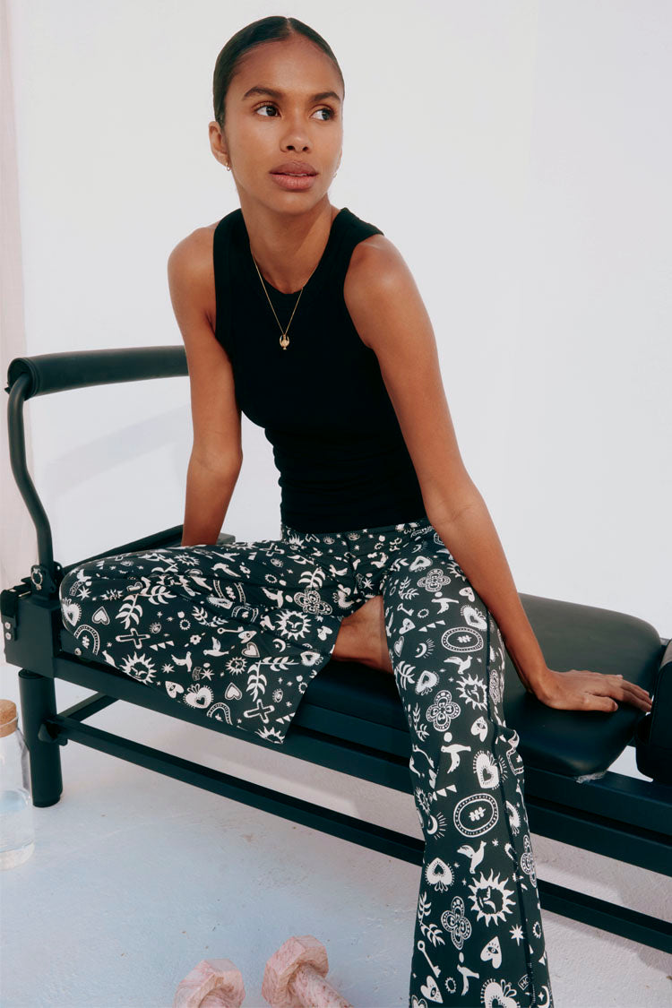 Hope Charcoal Flare Leggings、mySite、solidvoid