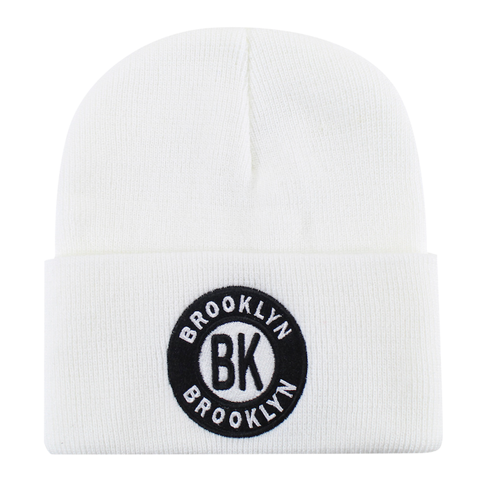 Embroidered BK Seal Brooklyn Beanies (3 Shades)、mySite、vikingsvslions