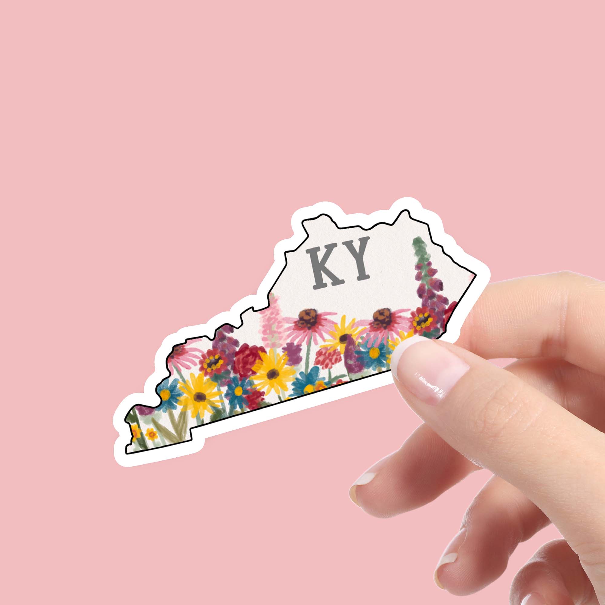  Kentucky Painterly Pattern Sticker、mySite、ghnorth