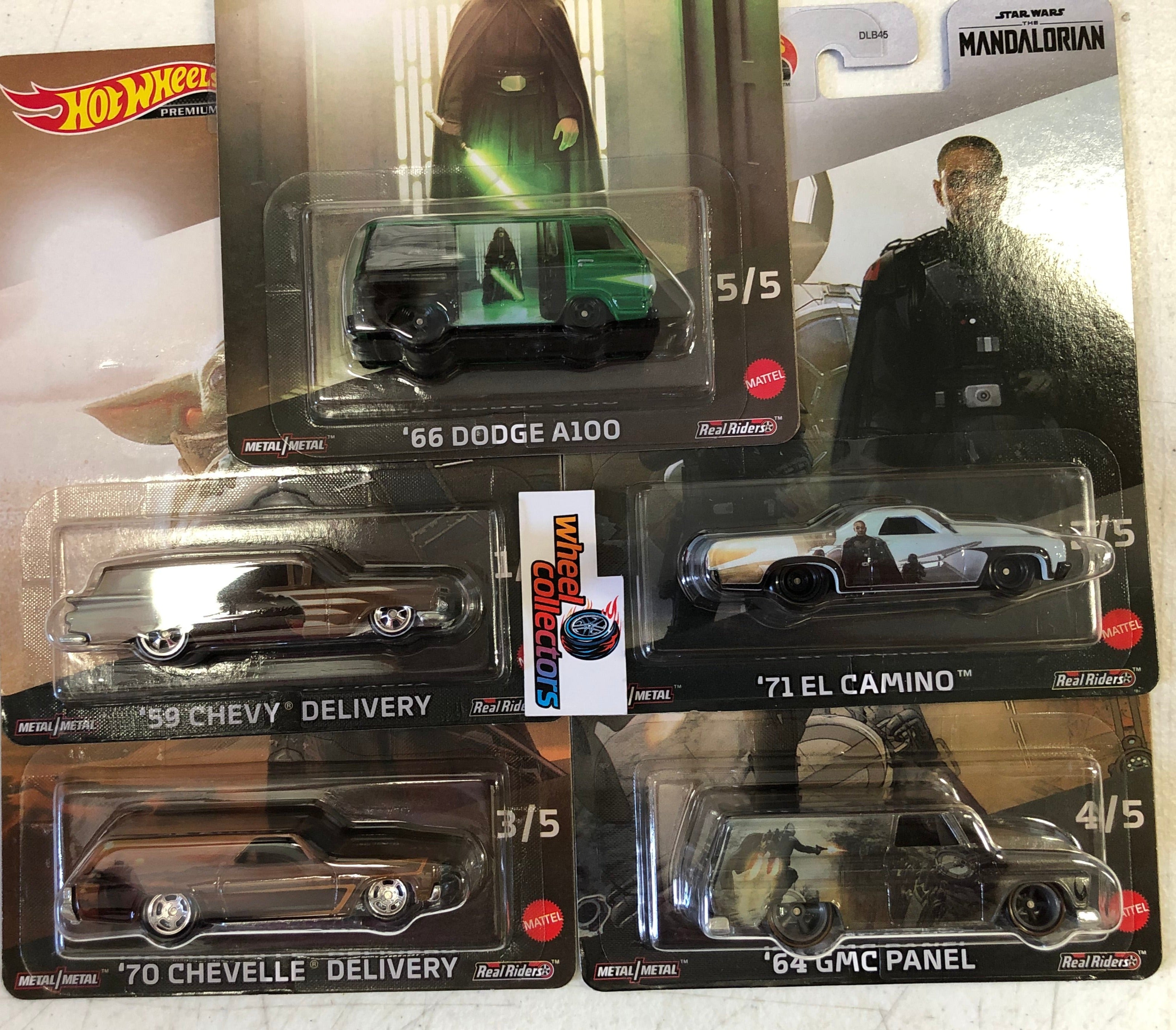 Star Wars Mandalorian 5 Car Set * 2023 Hot Wheels Pop Culture Case T、mySite、hgirdovlk