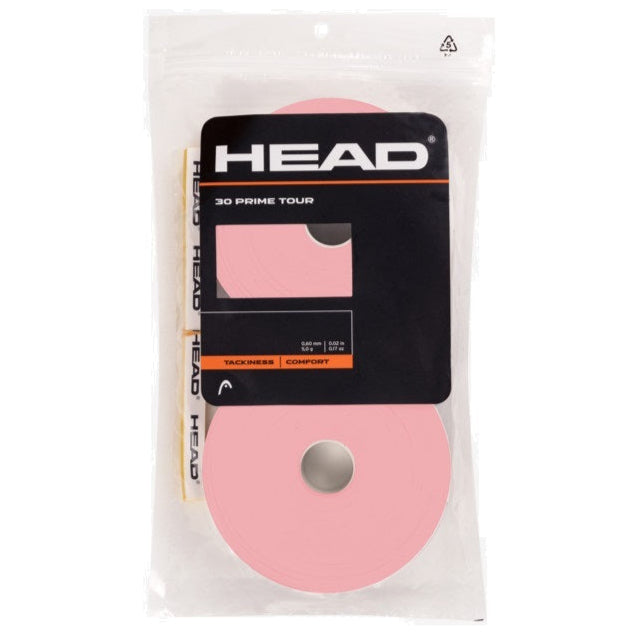 Head Prime Tour Overgrip 30 Pack Pink