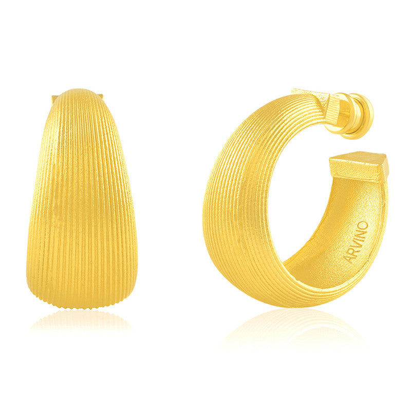 Bold Hoop Earrings | 14K Gold Plated、mySite、camillekostekn