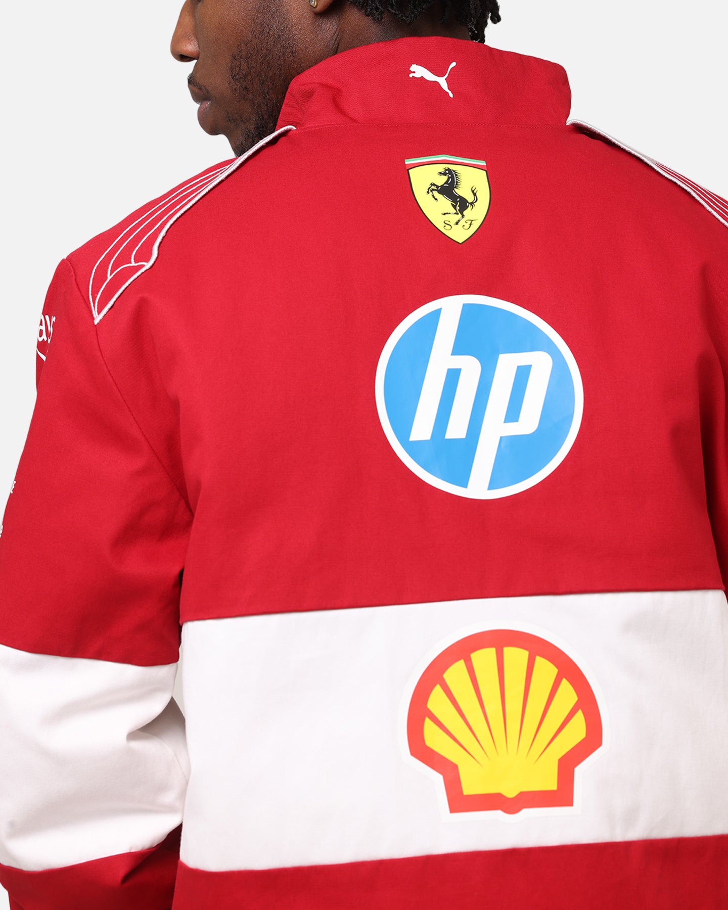 Puma X Scuderia Ferrari Team Vintage Racing Jacket Cherry、mySite、zt4zffjzw