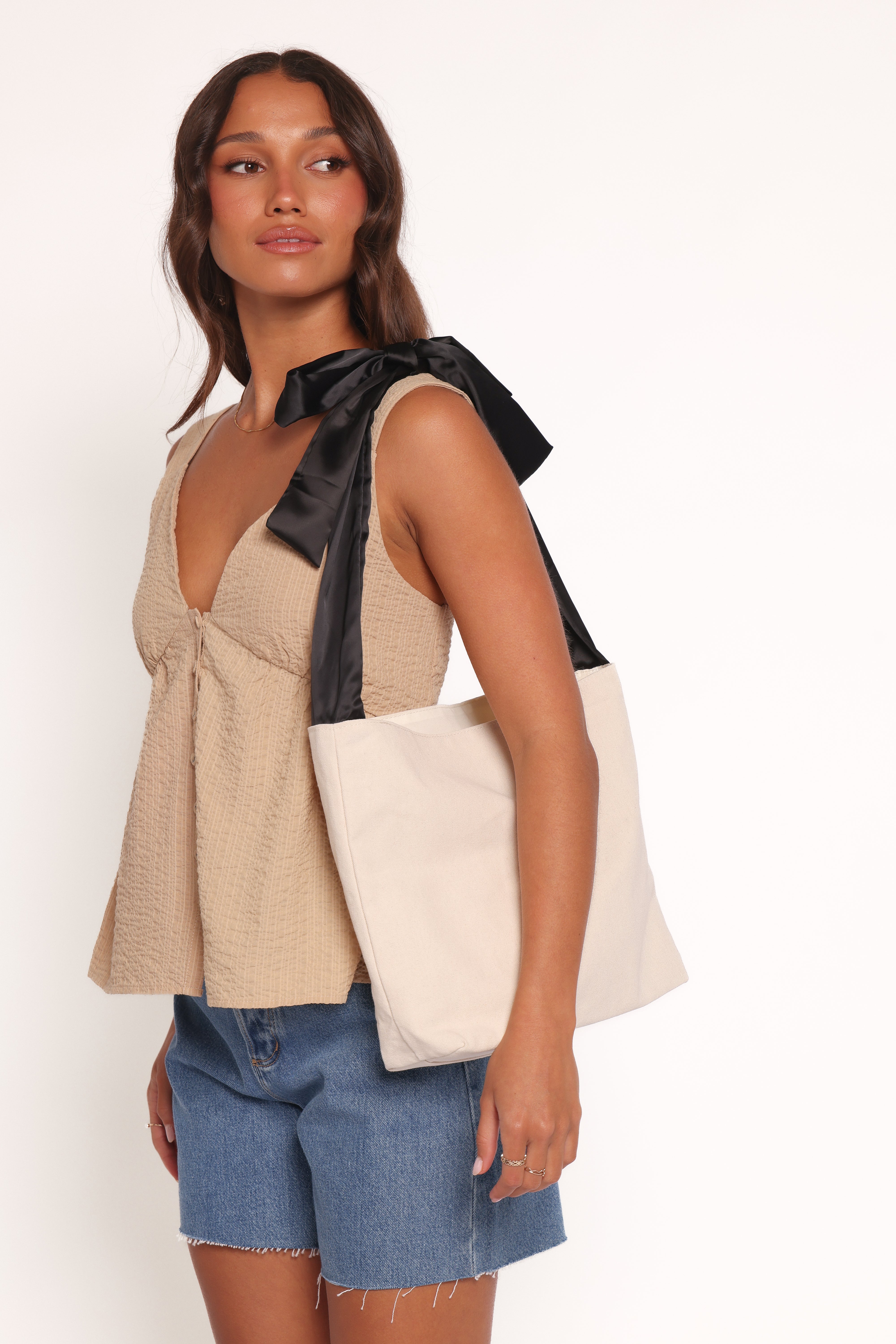  Amity Bow Bag - White、mySite、sugarbowlscore