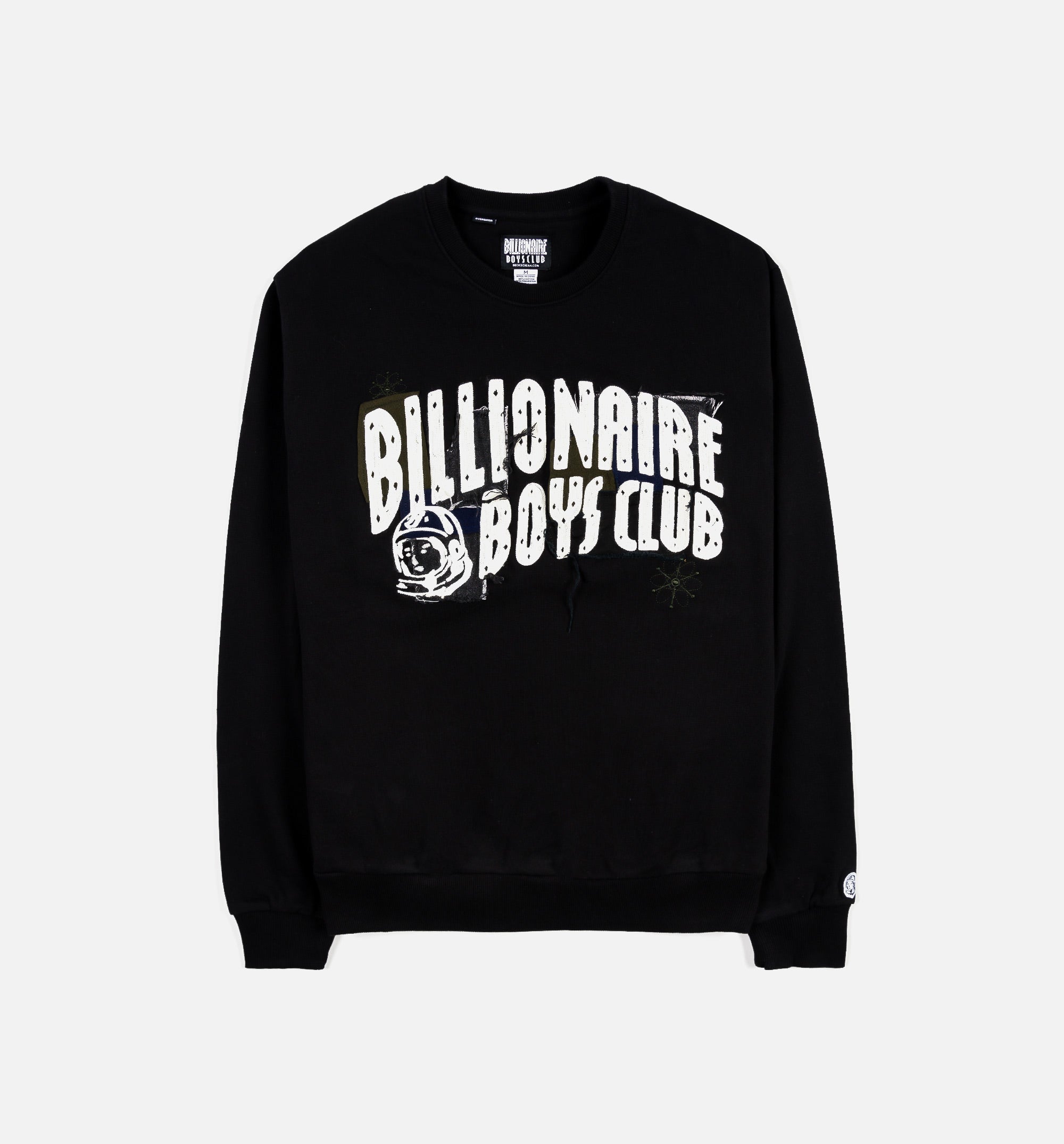BB Arch Logo Mens Crewneck - Black/White、mySite、dreamappss