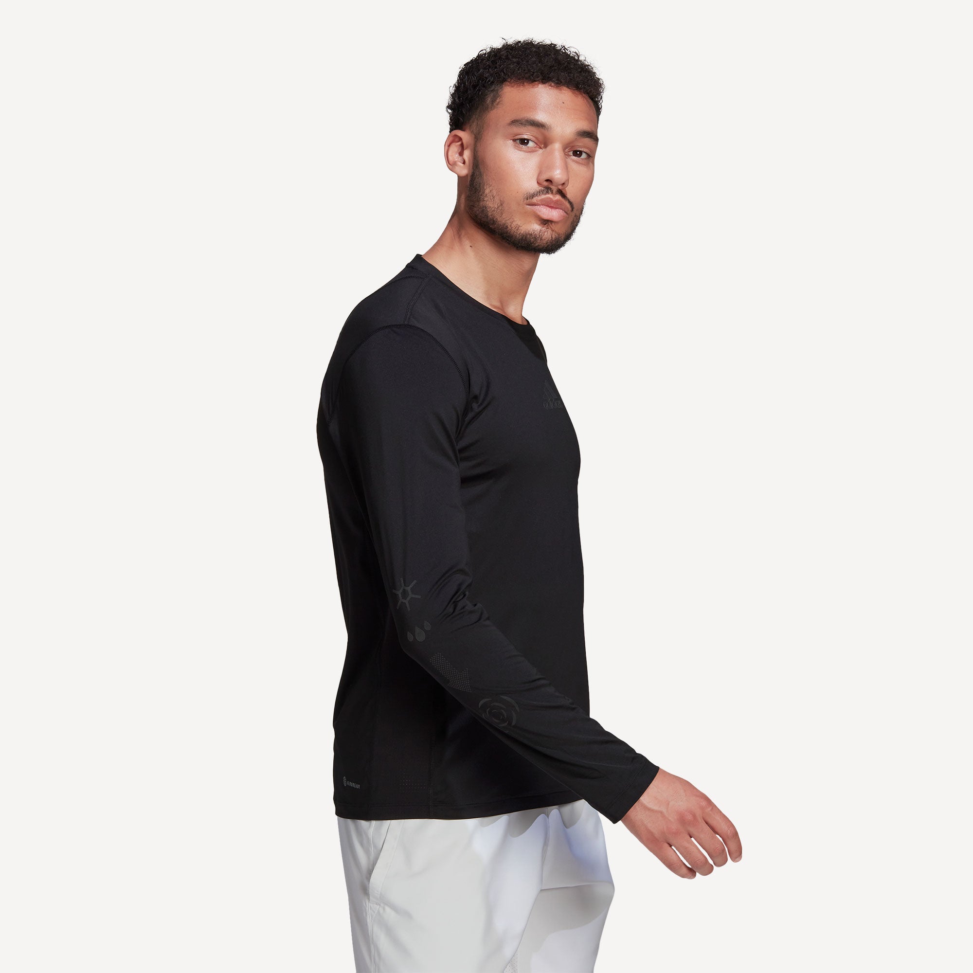 adidas Paris Tech Men's Long-Sleeve Tennis Shirt