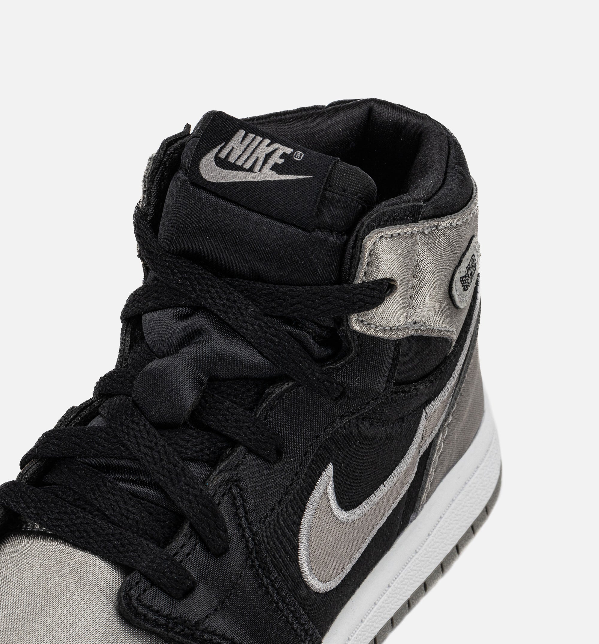 Air Jordan 1 Retro High OG Satin Shadow Infant Toddler Lifestyle Shoe - Black/Medium Grey/White、mySite、dreamappss