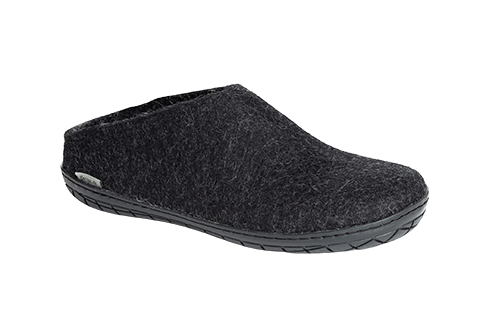  glerups Slip-on Charcoal Black Rubber、mySite、preschool7hills