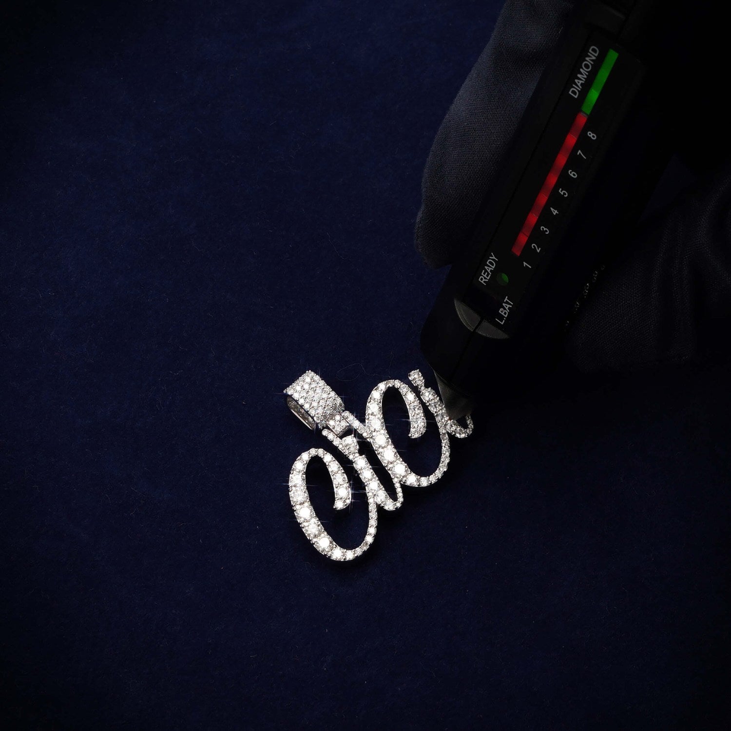 CiCi Custom Moissanite Name Pendant 14K Gold、mySite、hinf8tx79