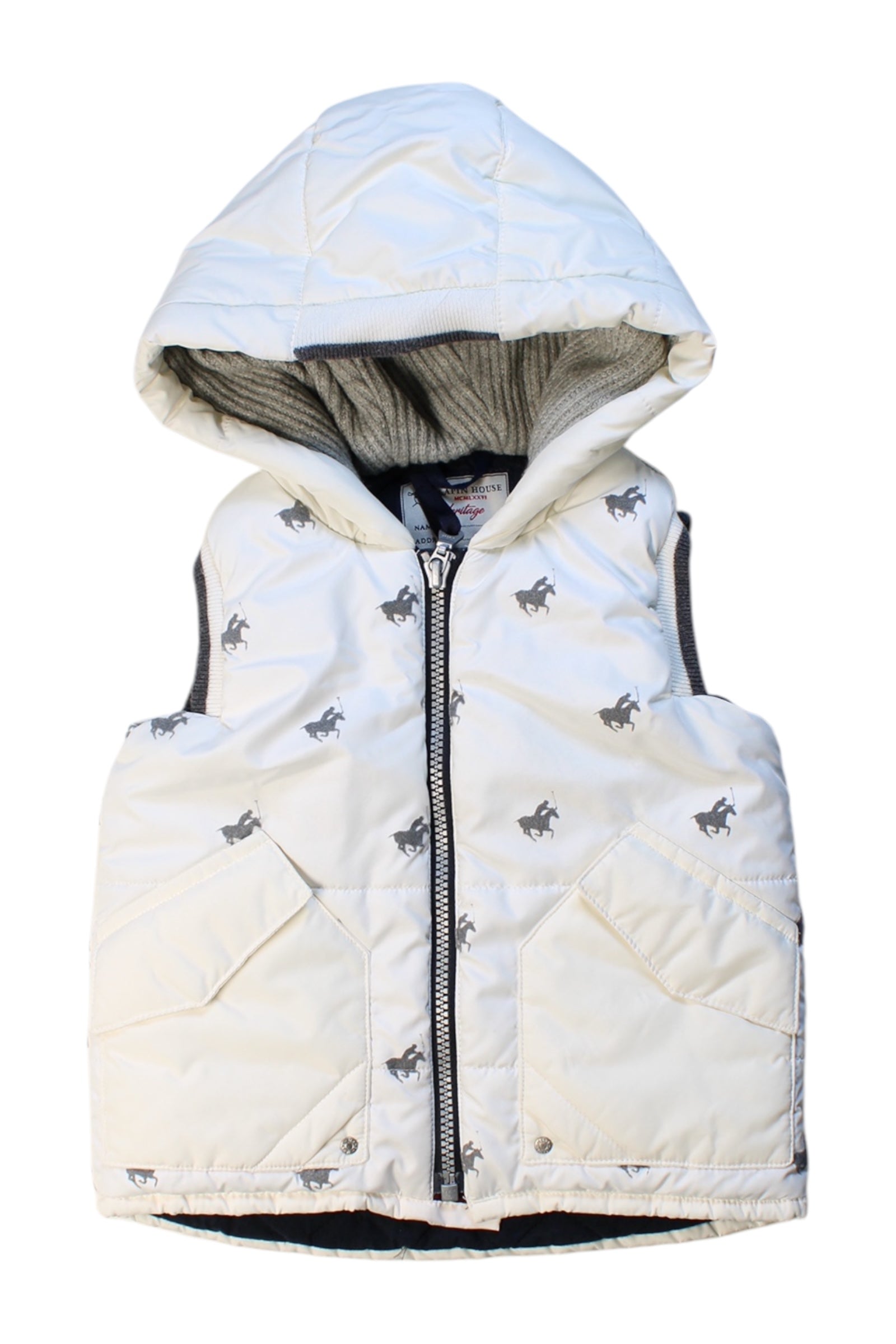 Lapin House Hooded Quilted Vest 2T、mySite、g9winljtr