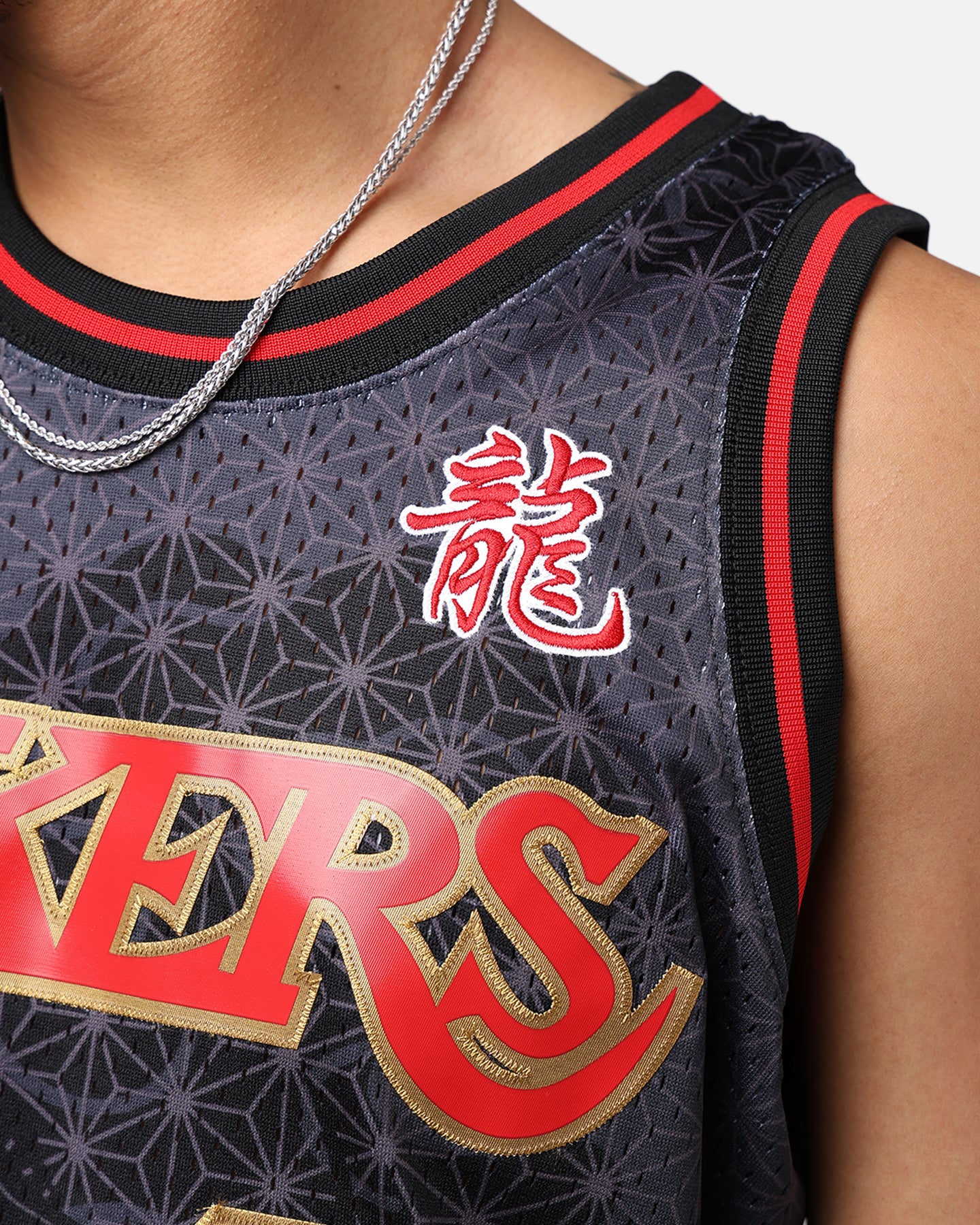 Mitchell & Ness Los Angeles Lakers Shaquille O'Neal '96-97 Year of the Dragon Swingman Jersey Black/Red、mySite、zt4zffjzw