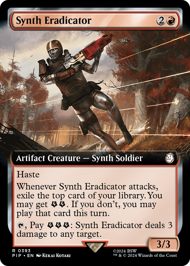 Synth Eradicator (Extended Art) Fallout、mySite、waistdrama