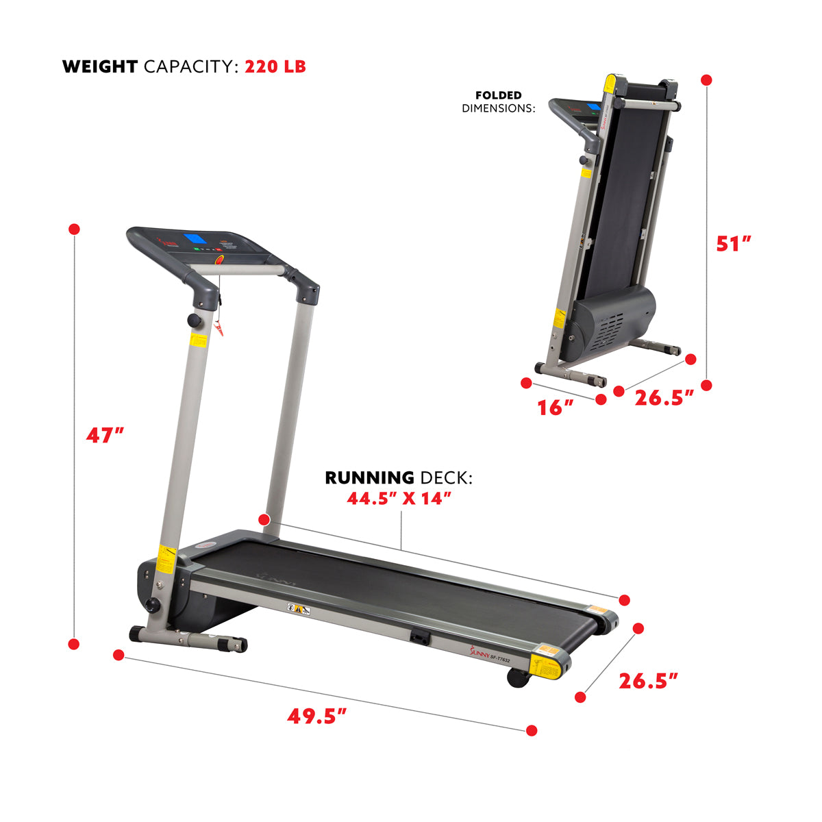  Space Saving Treadmill - Compact Folding Space Saver、mySite、ghnorth